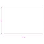 vidaXL Uterák na stôl 5 ks Tmavozelená 110 x 140 cm Polyester – Obrázok 8