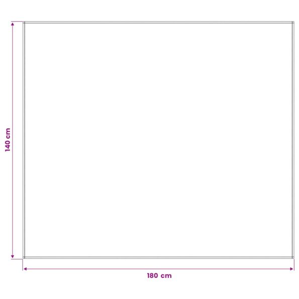 vidaXL Uterák na stôl 5 ks Tmavosivá 140 x 180 cm Polyester – Obrázok 8