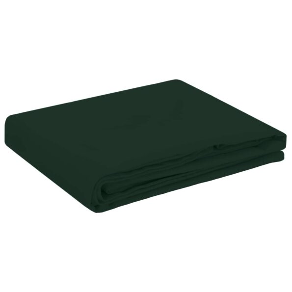 vidaXL Uterák na stôl 5 ks Tmavozelená 140 x 200 cm Polyester – Obrázok 4