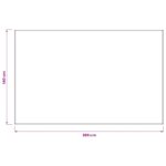 vidaXL Uterák na stôl 5 ks Tmavozelená 140 x 260 cm Polyester – Obrázok 8