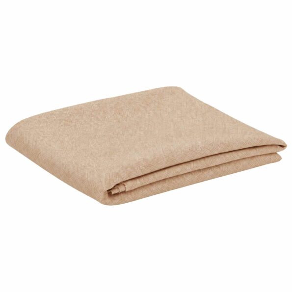 vidaXL Uterák na stôl 5 ks Obdĺžnikový Béžová 110 x 140 cm – Obrázok 4