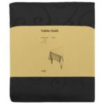 vidaXL Uterák na stôl 5 ks Obdĺžnikový Tmavosivá 110 x 160 cm – Obrázok 3