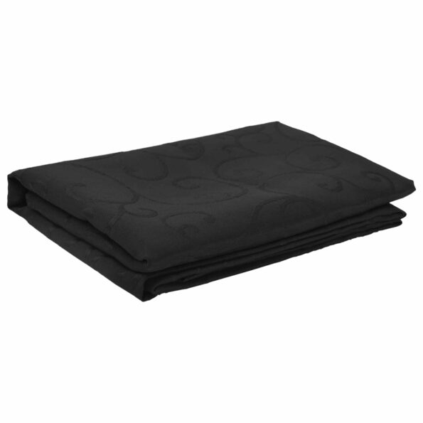 vidaXL Uterák na stôl 5 ks Obdĺžnikový Tmavosivá 110 x 160 cm – Obrázok 4
