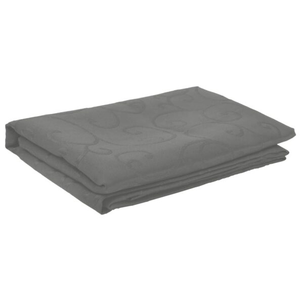 vidaXL Uterák na stôl 5 ks Obdĺžnikový Svetlosivá 110 x 160 cm – Obrázok 4