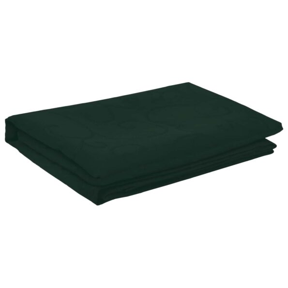 vidaXL Uterák na stôl 5 ks Obdĺžnikový Tmavozelená 140 x 160 cm – Obrázok 4