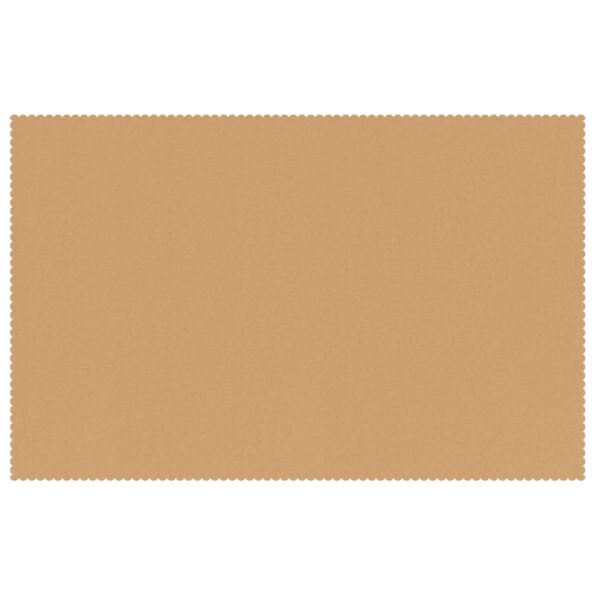 vidaXL Uterák na stôl 5 ks Obdĺžnikový Béžová 140 x 220 cm – Obrázok 5