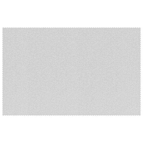vidaXL Uterák na stôl 5 ks Obdĺžnikový Biela 140 x 220 cm – Obrázok 5