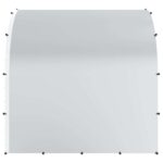vidaXL Kurník pre kurčatá Strieborná 200 x 200 x 200 cm – Obrázok 5