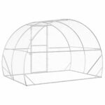 vidaXL Kurník pre kurčatá Strieborná 200 x 300 x 200 cm – Obrázok 5