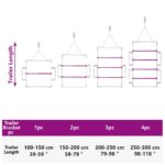 vidaXL Nosník plachty na prívesy Strieborná 102-155 cm Hliník – Obrázok 11