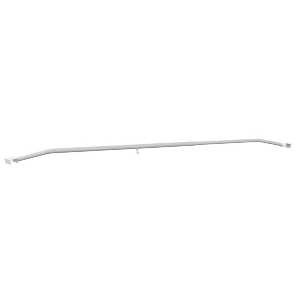 vidaXL Nosník plachty na prívesy Strieborná 136-218 cm – Obrázok 2