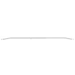vidaXL Nosník plachty na prívesy Strieborná 136-218 cm – Obrázok 5