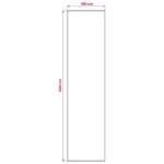 vidaXL Behúň LESAKA farebné 100 x 400 cm Diamantový zamat – Obrázok 4