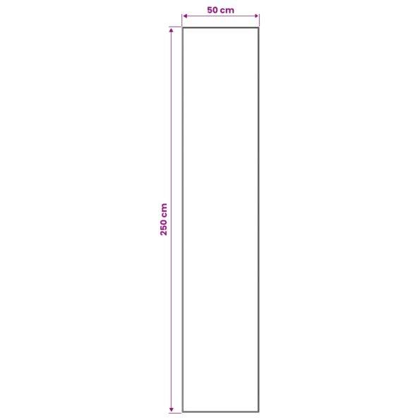 vidaXL Behúň LESAKA Hnedá 50 x 250 cm Diamantový zamat – Obrázok 4