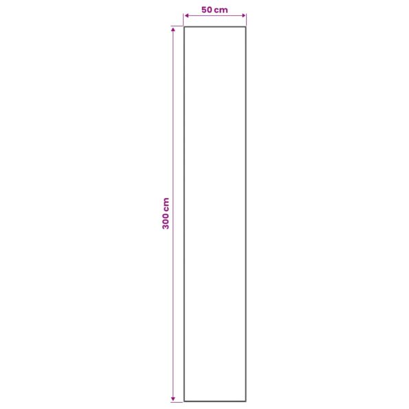 vidaXL Behúň LESAKA Hnedá 50 x 300 cm Diamantový zamat – Obrázok 4