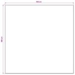 vidaXL Behúň LESAKA Hnedá 100 x 100 cm Diamantový zamat – Obrázok 4