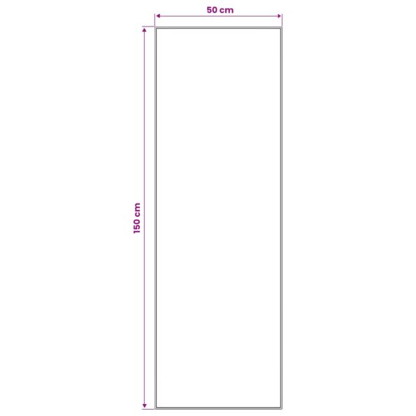 vidaXL Behúň LESAKA Strieborná 50 x 150 cm Diamantový zamat – Obrázok 4