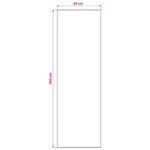 vidaXL Behúň LESAKA Strieborná 80 x 250 cm Diamantový zamat – Obrázok 4