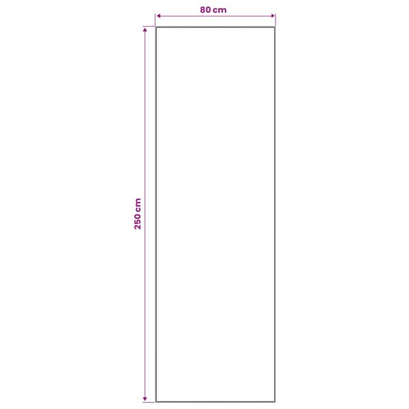 vidaXL Behúň ORIZ 1150 gsm Šedá a čierna – Obrázok 4