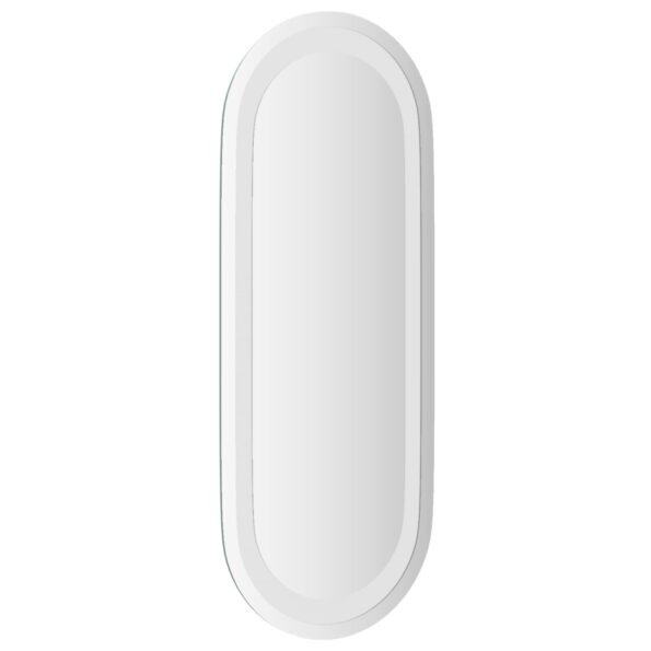 vidaXL Zrkadlo do kúpeľne s LED Priehľadná 50 x 20 cm tvrdené sklo – Obrázok 5