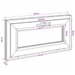 vidaXL Okno s nakloneným základom RISOR 80 x 45 cm – Obrázok 11