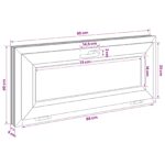 vidaXL Okno s nakloneným základom RISOR 95 x 40 cm – Obrázok 11