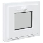 vidaXL Okno s nakloneným základom RISOR 50 x 45 cm – Obrázok 3