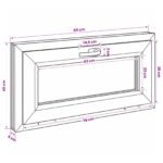 vidaXL Okno s nakloneným základom RISOR 85 x 45 cm – Obrázok 11