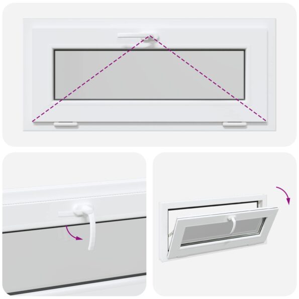vidaXL Okno s nakloneným základom RISOR 90 x 45 cm – Obrázok 10