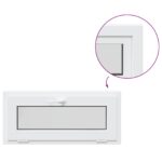 vidaXL Okno s nakloneným základom RISOR 90 x 45 cm – Obrázok 2