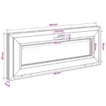 vidaXL Okno s nakloneným základom RISOR 105 x 45 cm – Obrázok 11