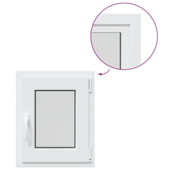 vidaXL Podkrovné okno RISOR 40 x 50 cm PVC a sklo – Obrázok 2