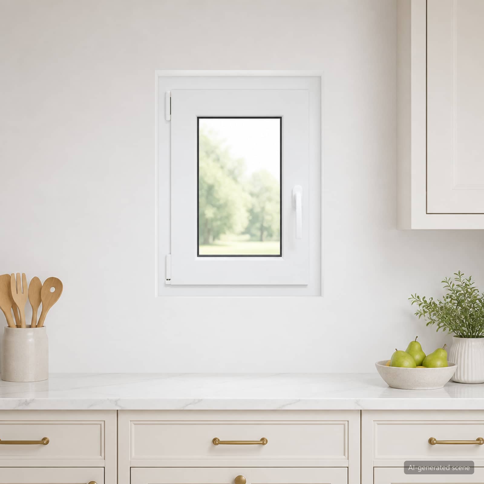 42047809_1.jpg vidaXL Podkrovné okno RISOR 40 x 50 cm PVC a sklo – Obrázok 1