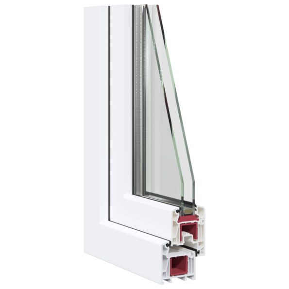 vidaXL Podkrovné okno RISOR 40 x 50 cm PVC a sklo – Obrázok 8