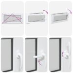 vidaXL Podkrovné okno RISOR 50 x 55 cm PVC a sklo – Obrázok 10