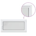 vidaXL Podkrovné okno RISOR 120 x 50 cm PVC a sklo – Obrázok 2