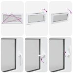 vidaXL Podkrovné okno RISOR 120 x 50 cm PVC a sklo – Obrázok 10