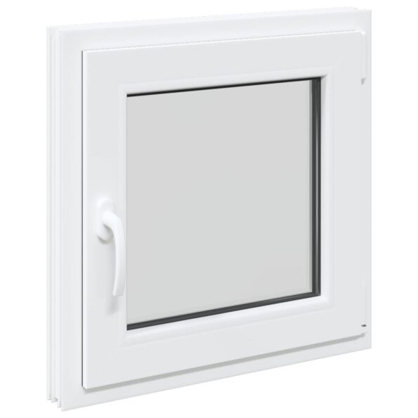vidaXL Podkrovné okno RISOR 55 x 55 cm PVC a sklo – Obrázok 3