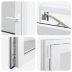 vidaXL Podkrovné okno RISOR 60 x 55 cm PVC a sklo – Obrázok 7