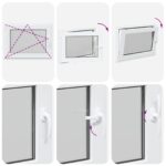 vidaXL Podkrovné okno RISOR 50 x 55 cm PVC a sklo – Obrázok 10