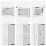 vidaXL Podkrovné okno RISOR 80 x 55 cm PVC a sklo – Obrázok 10