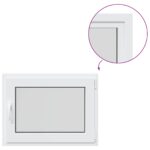 vidaXL Podkrovné okno RISOR 80 x 55 cm PVC a sklo – Obrázok 2
