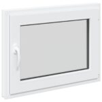 vidaXL Podkrovné okno RISOR 80 x 55 cm PVC a sklo – Obrázok 3