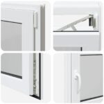 vidaXL Podkrovné okno RISOR 50 x 55 cm PVC a sklo – Obrázok 7