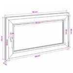vidaXL Podkrovné okno RISOR 110 x 55 cm PVC a sklo – Obrázok 11