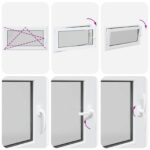 vidaXL Podkrovné okno RISOR 110 x 55 cm PVC a sklo – Obrázok 10