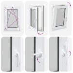 vidaXL Podkrovné okno RISOR 50 x 60 cm PVC a sklo – Obrázok 10