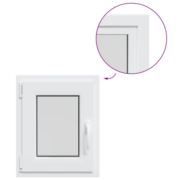vidaXL Podkrovné okno RISOR 50 x 60 cm PVC a sklo – Obrázok 2
