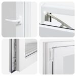 vidaXL Podkrovné okno RISOR 50 x 60 cm PVC a sklo – Obrázok 7