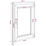 vidaXL Podkrovné okno RISOR 50 x 100 cm PVC a sklo – Obrázok 11